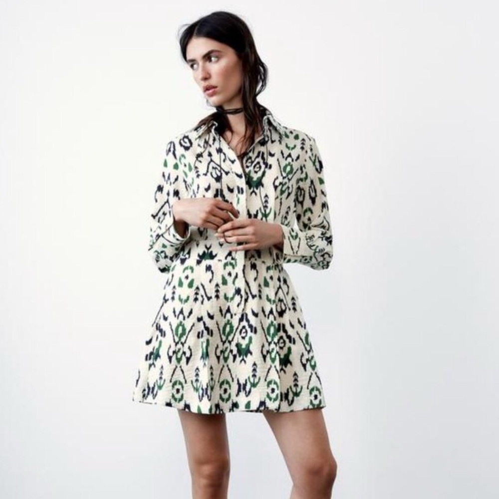 Zara Printed Dress - Size Medium *open to offers